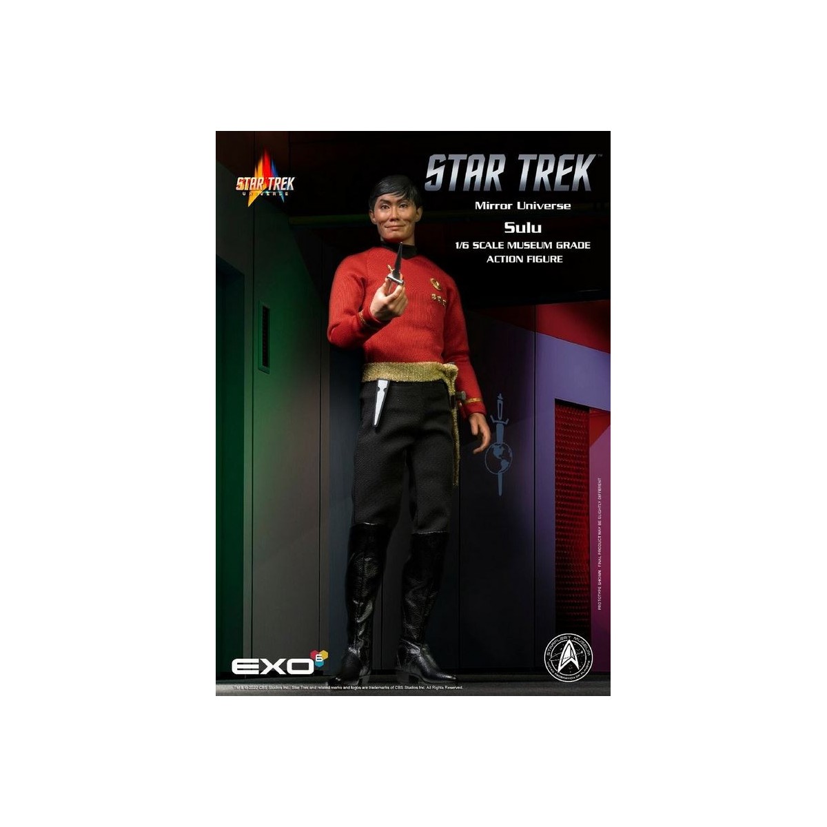 EXO-6 - Star Trek: La Serie Original figura 1/6 Universo Espejo Sulu
