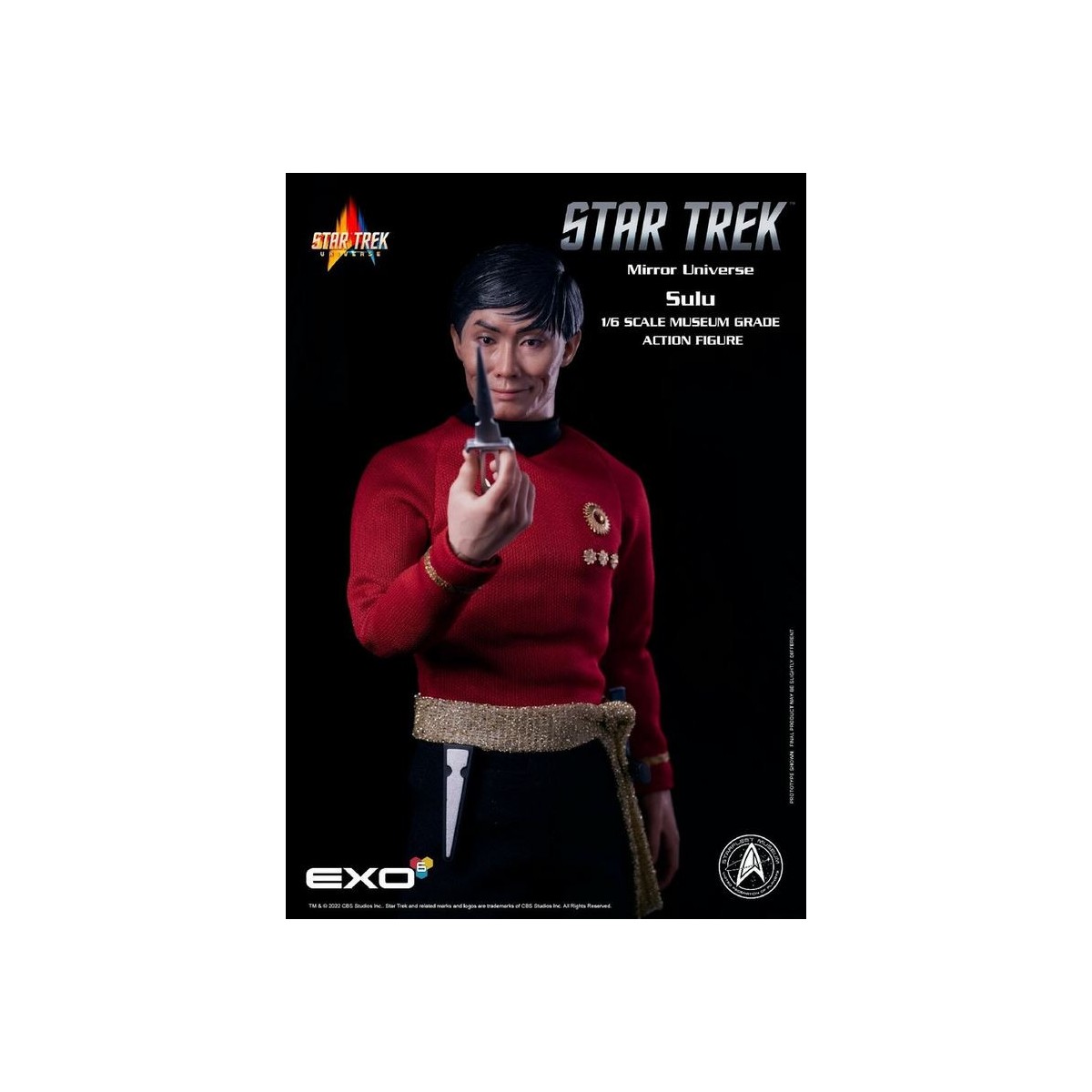 EXO-6 - Star Trek: La Serie Original figura 1/6 Universo Espejo Sulu