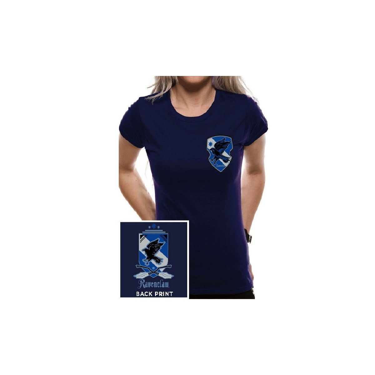 Harry Potter - T-shirt Maison de Poudlard  XL Serdaigle