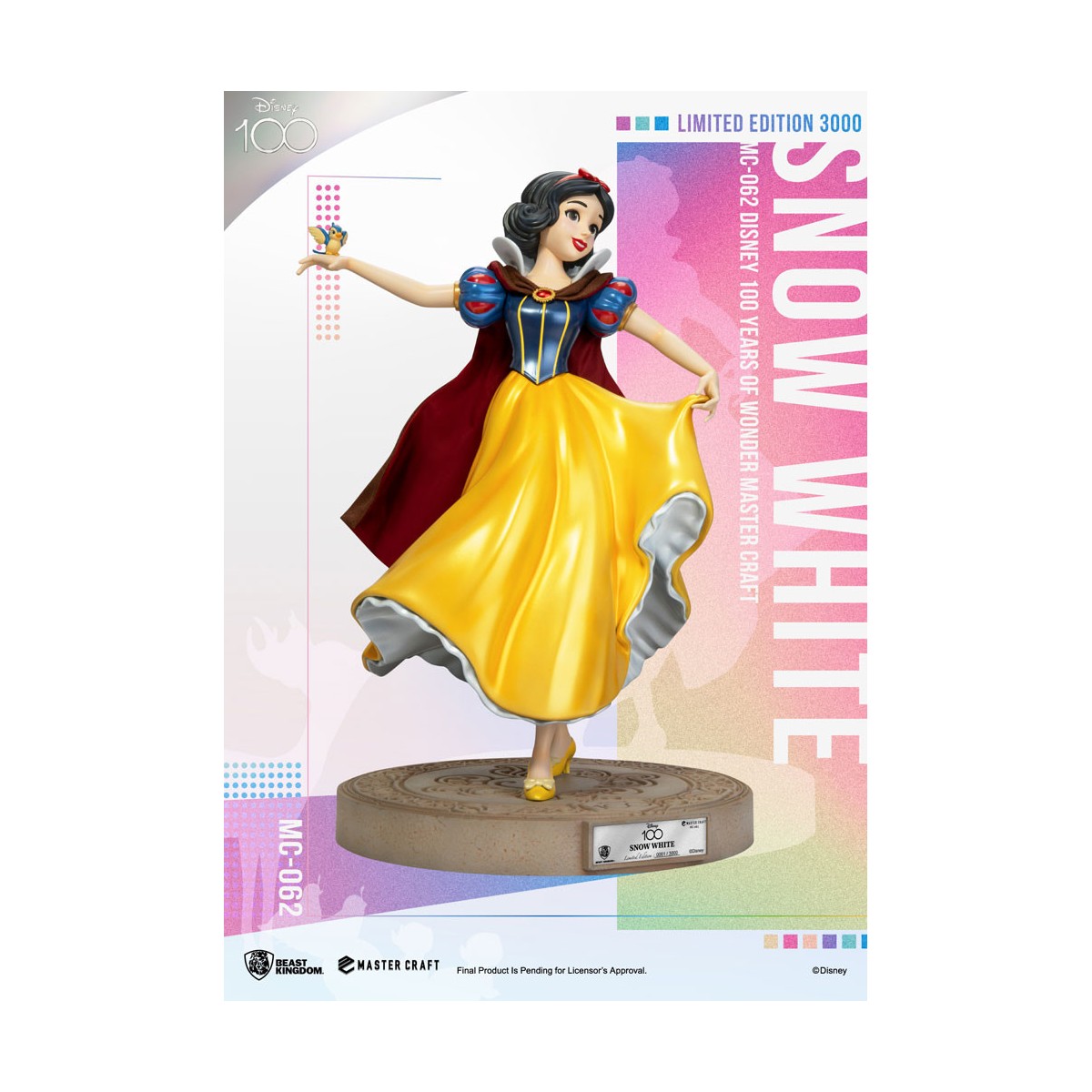Disney Beast Kingdom - Master Craft Blancanieves - Disney 100th