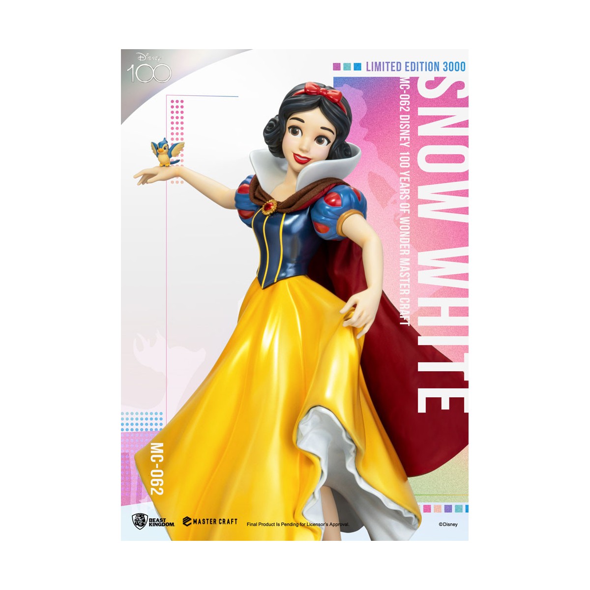 Disney Beast Kingdom - Master Craft Blancanieves - Disney 100th