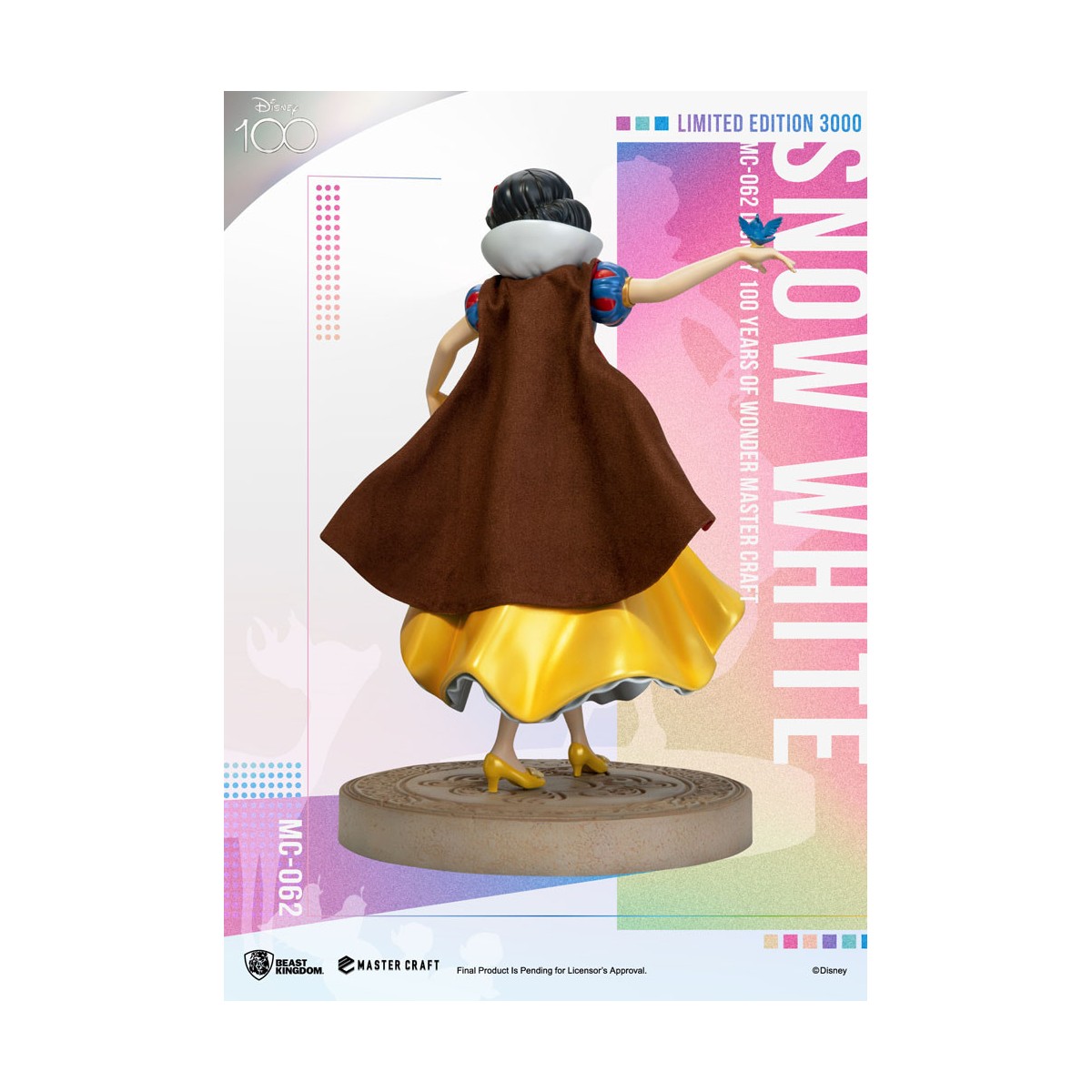 Disney Beast Kingdom - Master Craft Blancanieves - Disney 100th