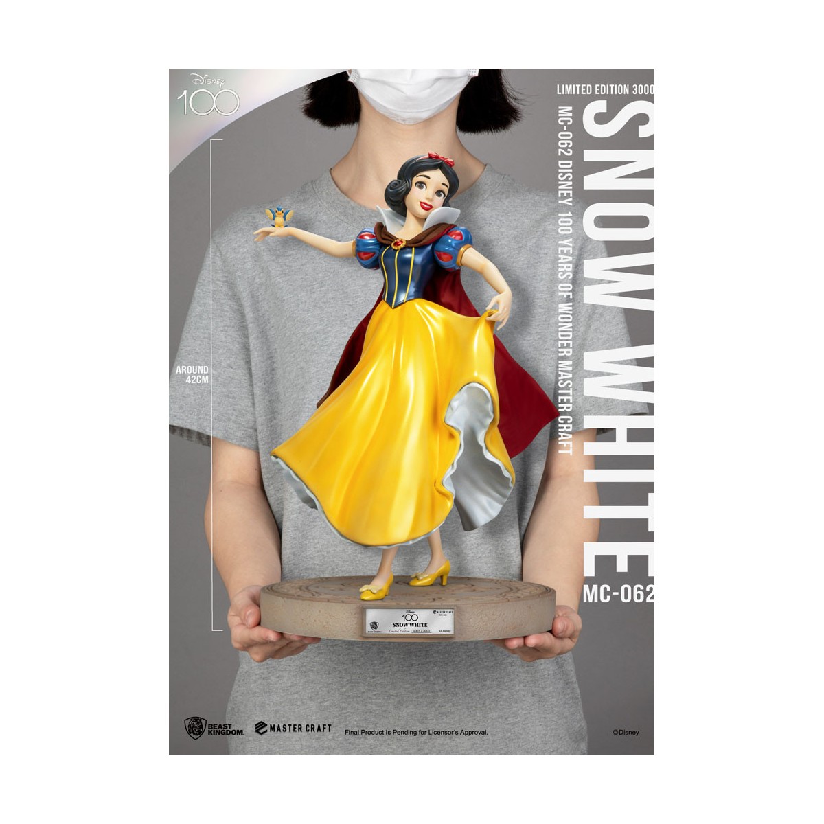 Disney Beast Kingdom - Master Craft Blancanieves - Disney 100th