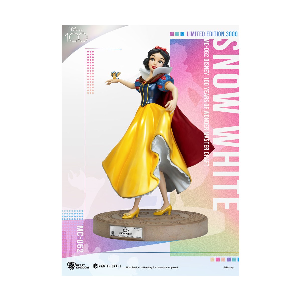 Disney Beast Kingdom - Master Craft Blancanieves - Disney 100th