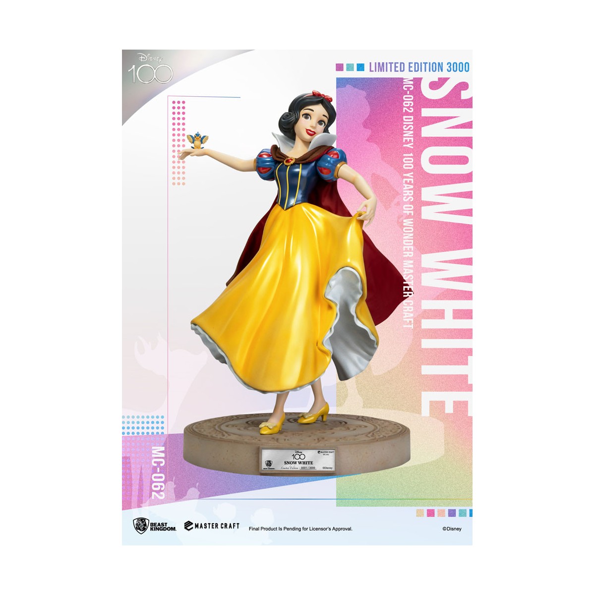 Disney Beast Kingdom - Master Craft Blancanieves - Disney 100th