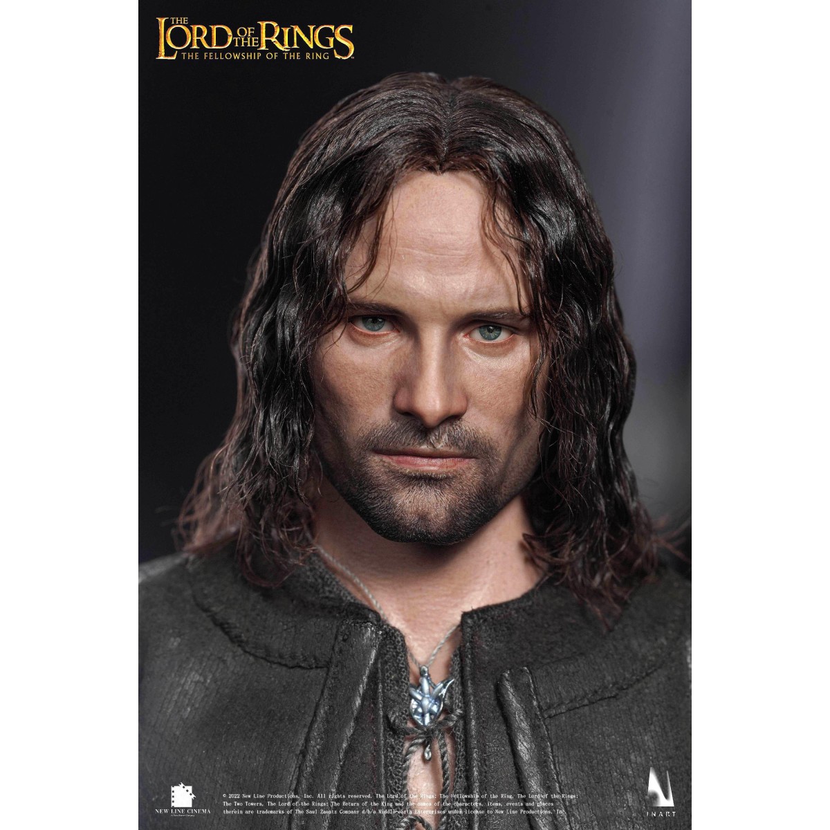 Queen Studios - El Señor de los Anillos - Aragorn Edición Premium (pelo enrraizado) 1/6 INART