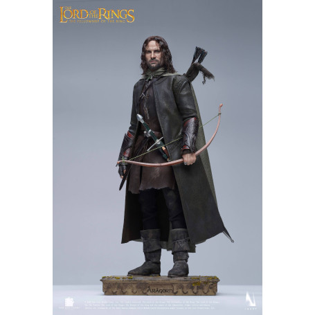Queen Studios - El Señor de los Anillos - Aragorn Edición Premium (pelo enrraizado) 1/6 INART