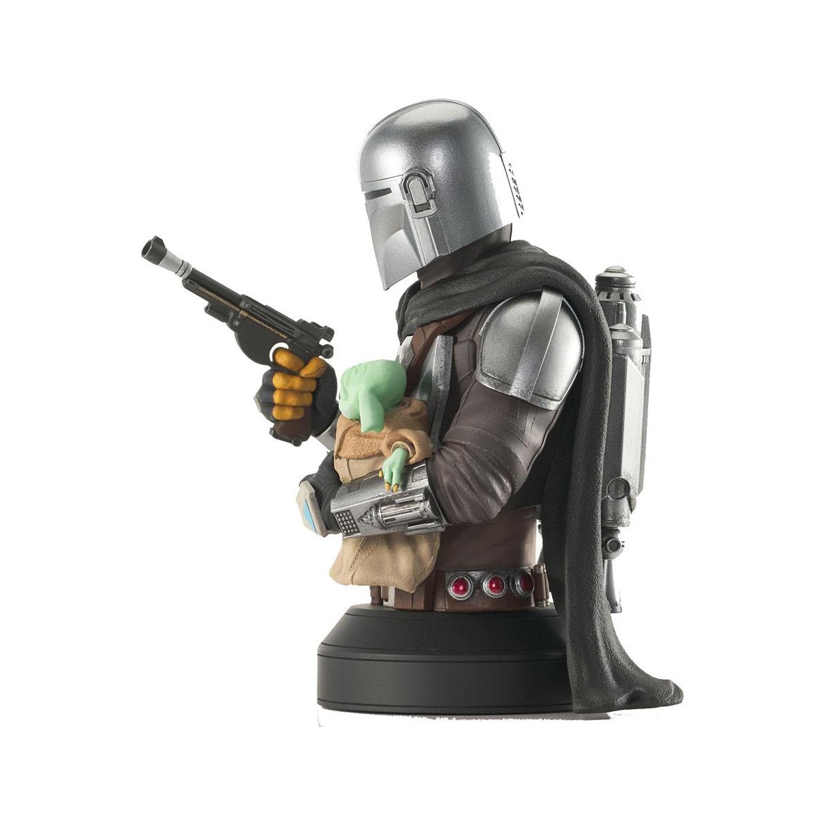 Gentle Giant - busto 1/6 El Mandaloriano con Grogu - Star Wars: El Mandaloriano