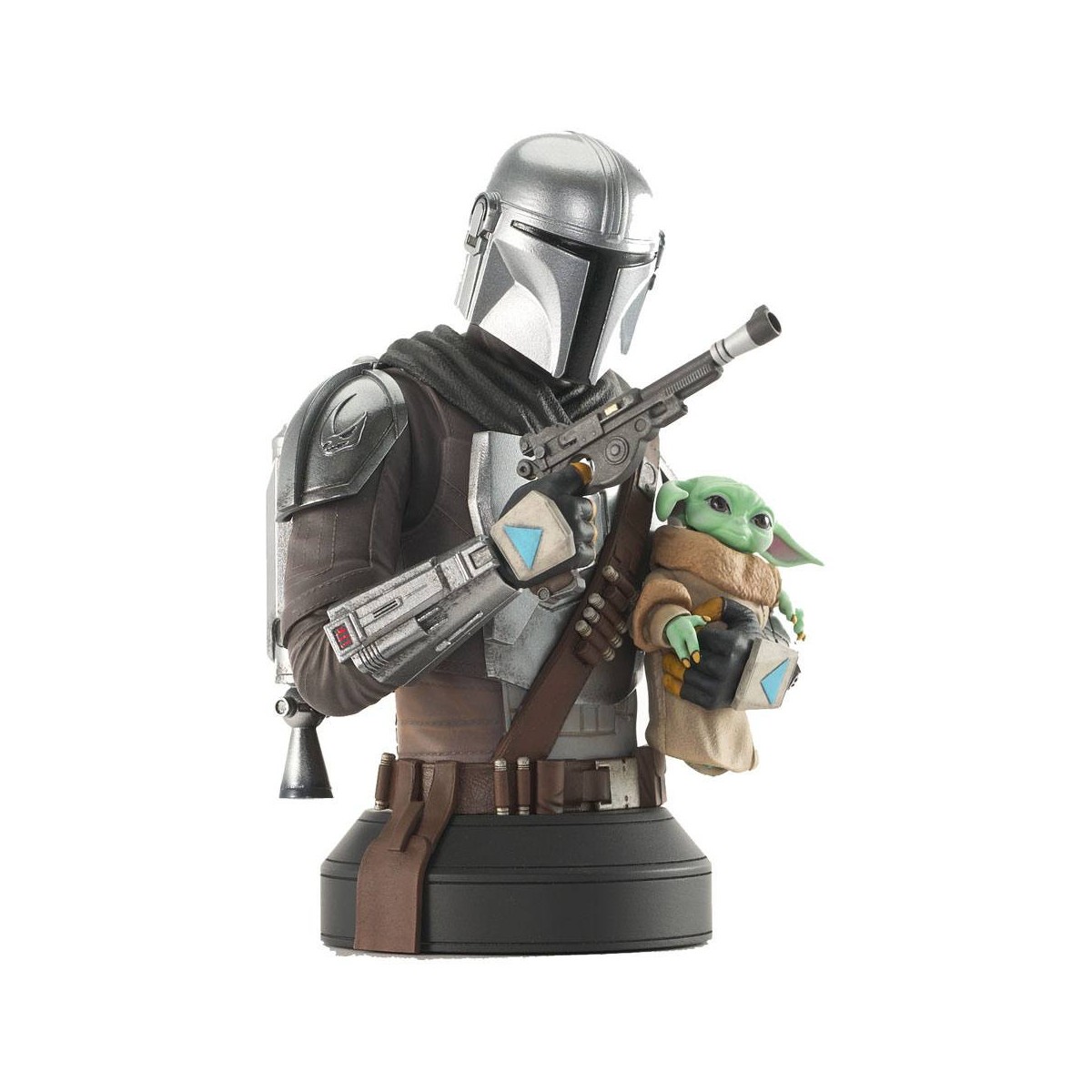 Gentle Giant - busto 1/6 El Mandaloriano con Grogu - Star Wars: El Mandaloriano