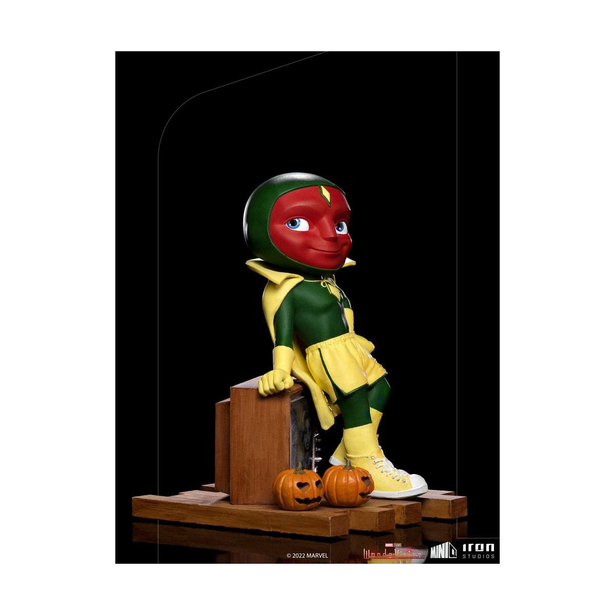 Iron Studios - Vision Versión Halloween - WandaVision Mini Co.Heroes PVC