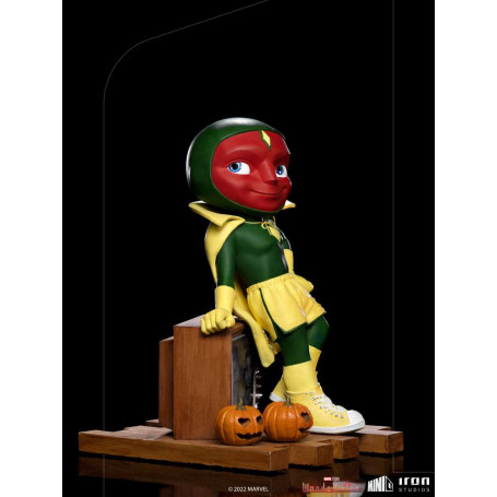 Iron Studios - Vision Versión Halloween - WandaVision Mini Co.Heroes PVC