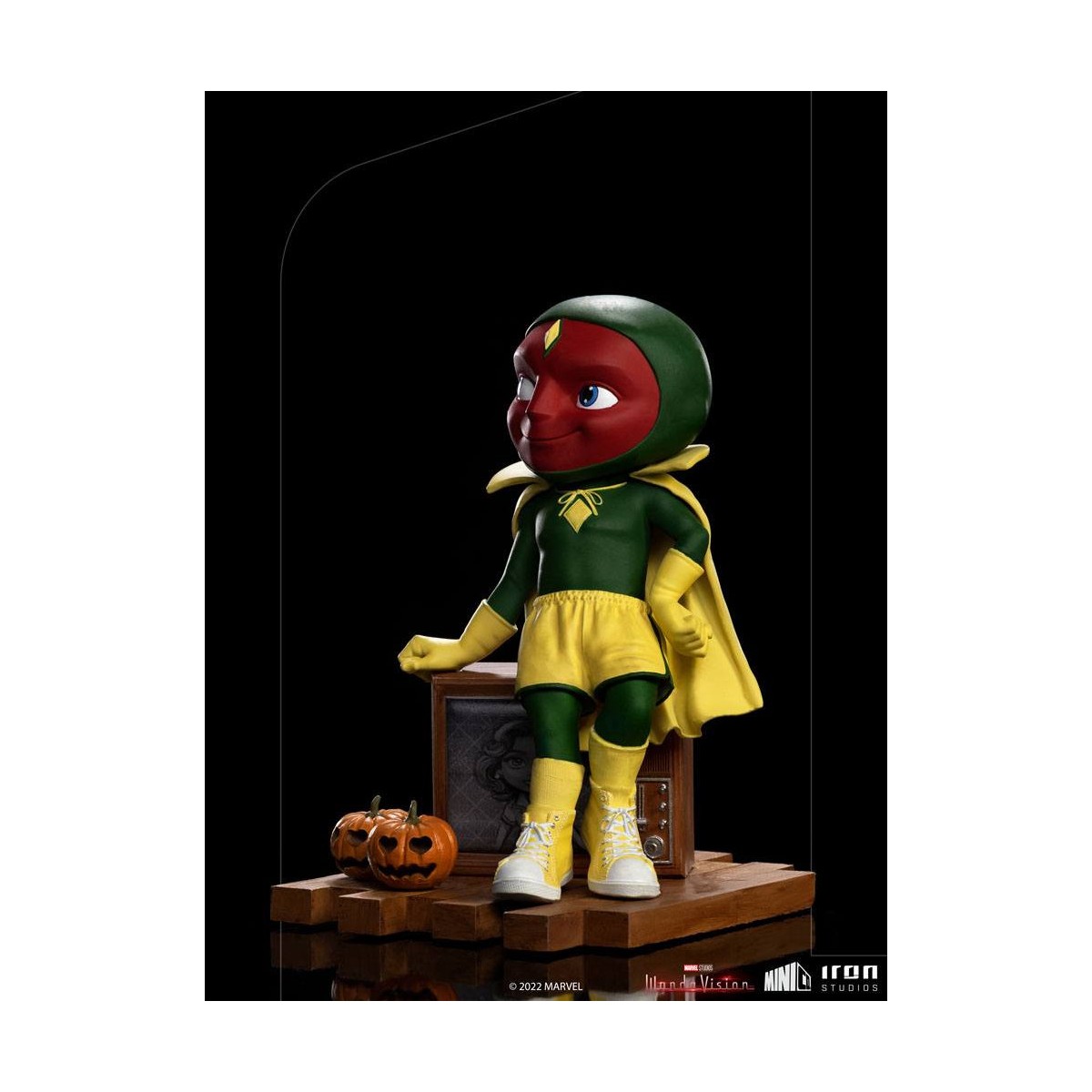Iron Studios - Vision Versión Halloween - WandaVision Mini Co.Heroes PVC