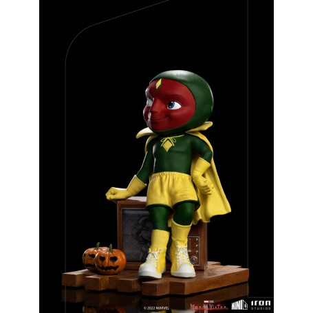 Iron Studios - Vision Versión Halloween - WandaVision Mini Co.Heroes PVC