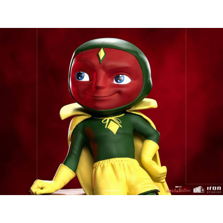 Iron Studios - Vision Versión Halloween - WandaVision Mini Co.Heroes PVC