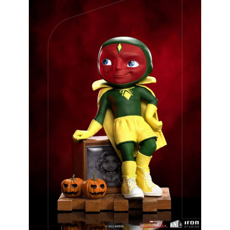 Iron Studios - Vision Versión Halloween - WandaVision Mini Co.Heroes PVC