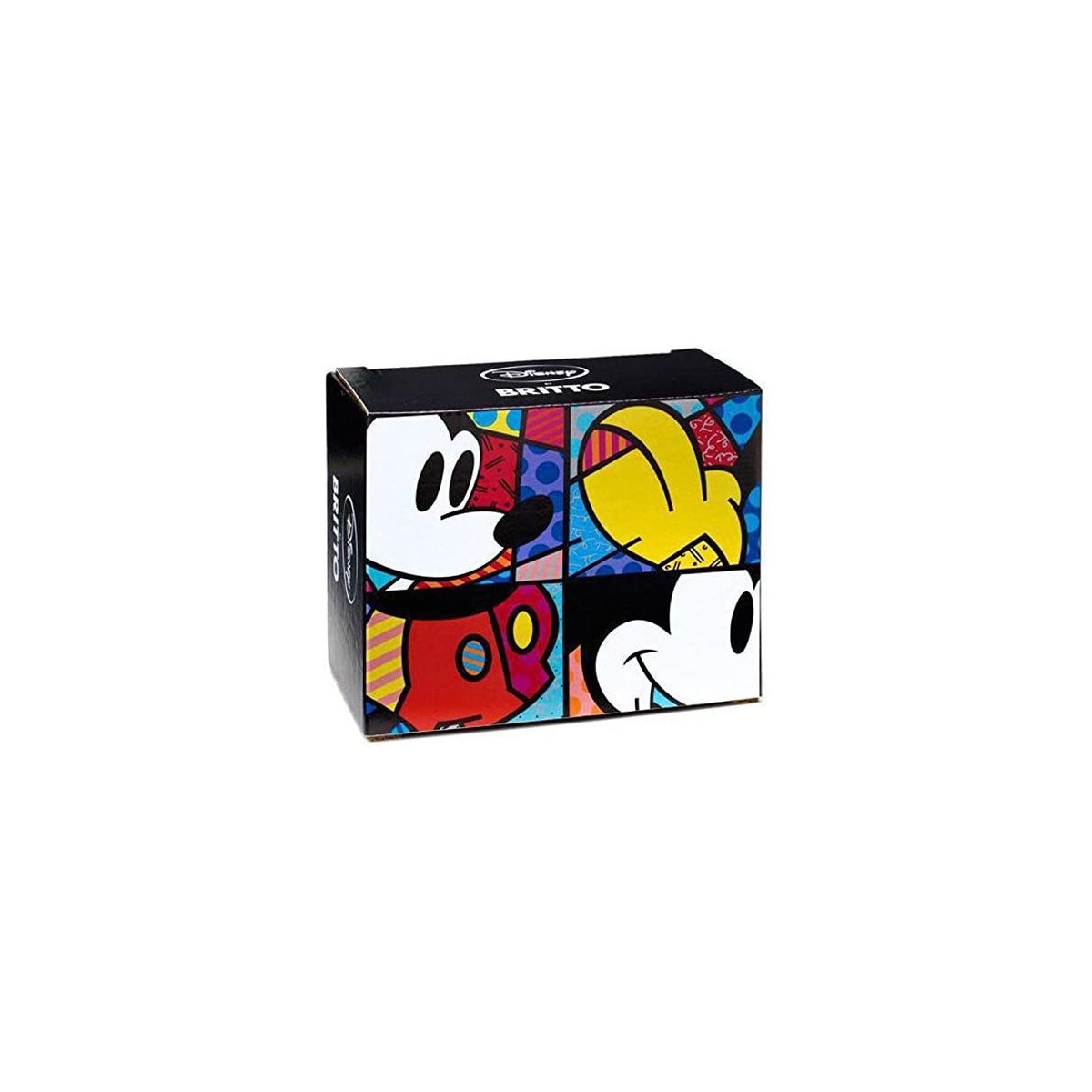 Enesco Disney - Romero Britto Gato de Cheshire - Alicia en el País de las Maravillas