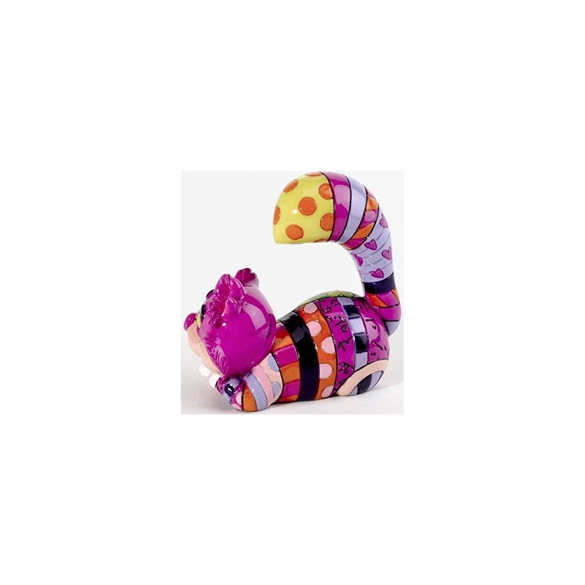 Enesco Disney - Romero Britto Gato de Cheshire - Alicia en el País de las Maravillas