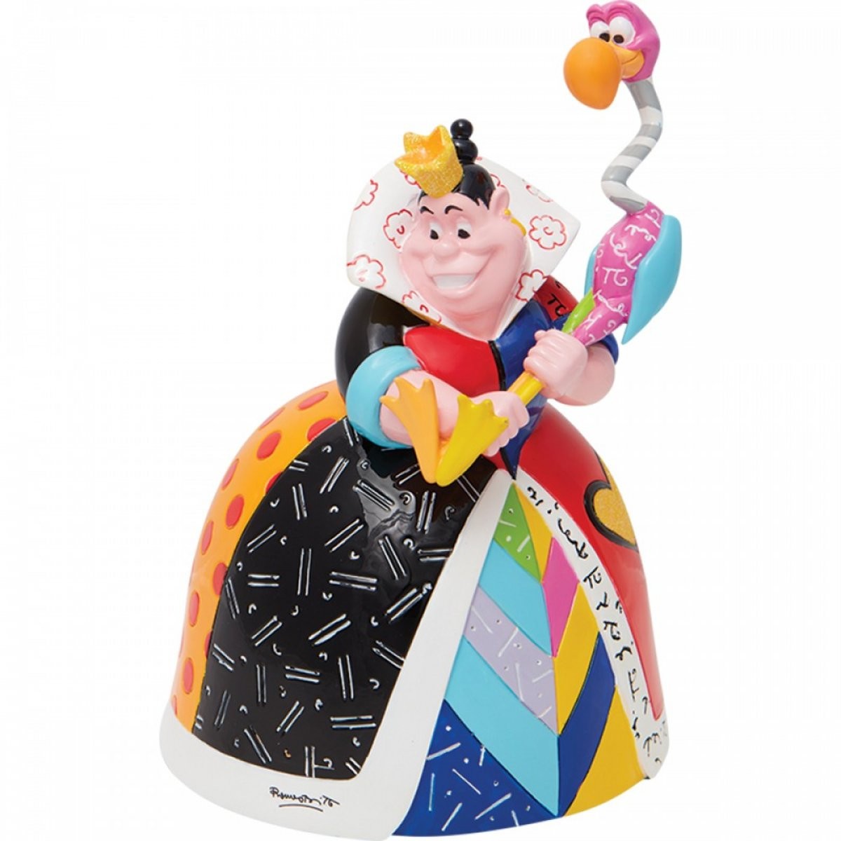 Enesco Disney Britto - Reina de Corazones - Alicia en el País de las Maravillas