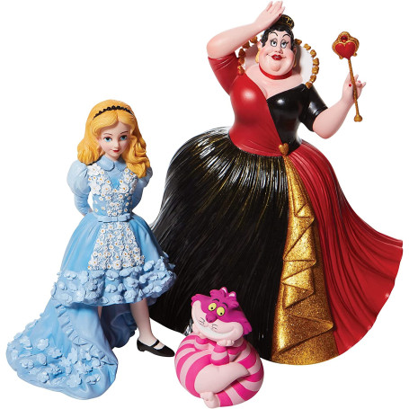 Enesco Disney Alta Costura - Reina de Corazones - Alicia en el País de las Maravillas