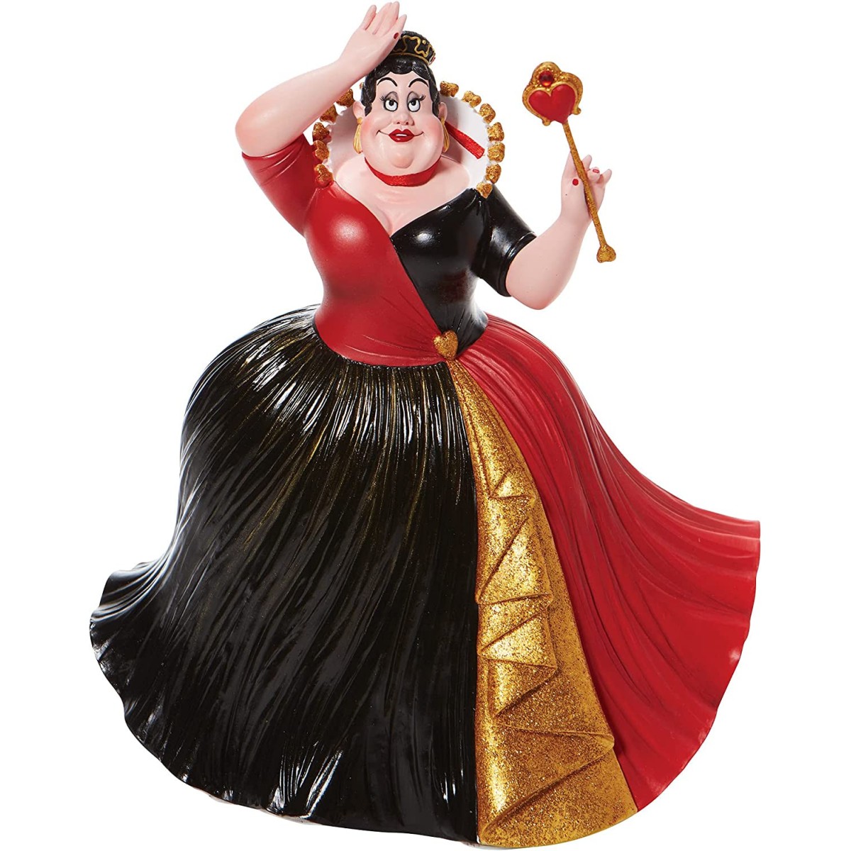 Enesco Disney Alta Costura - Reina de Corazones - Alicia en el País de las Maravillas