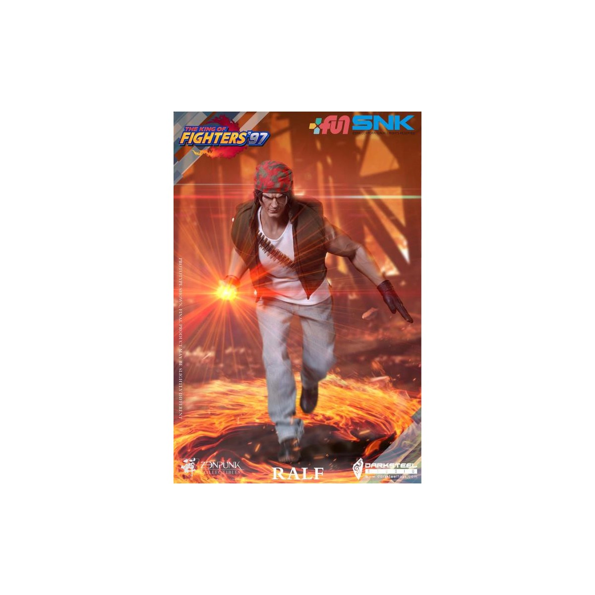 DarkSteel Toys × ZenPunk - Ralph Jones 1/6 - The King of Fighters 97