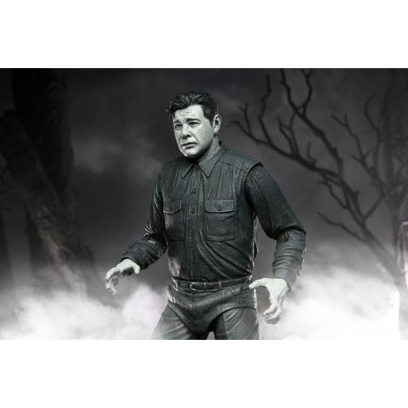 NECA - Ultimate The Wolf Man Versión en Blanco y Negro - Universal Monsters