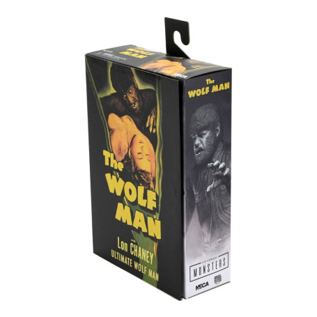 NECA - Ultimate The Wolf Man Versión en Blanco y Negro - Universal Monsters