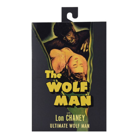 NECA - Ultimate The Wolf Man Versión en Blanco y Negro - Universal Monsters