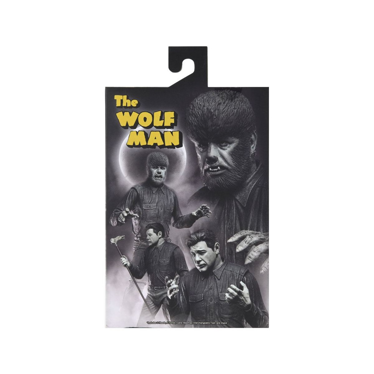 NECA - Ultimate The Wolf Man Versión en Blanco y Negro - Universal Monsters