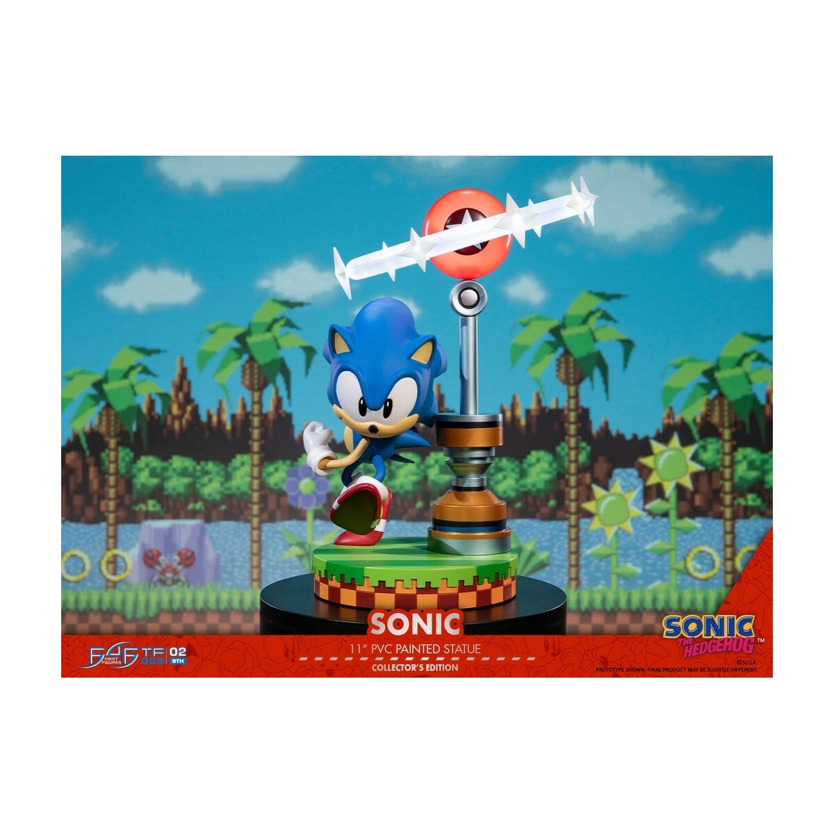 First 4 Figures - Sonic the Hedgehog Edición Coleccionista Estatua de PVC 