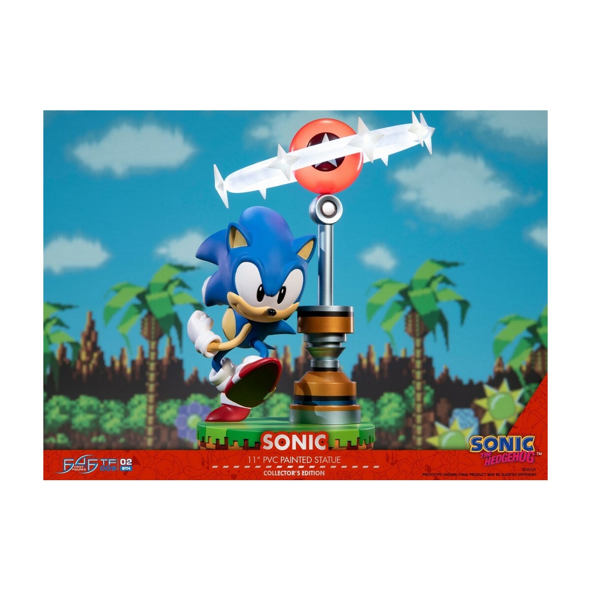 First 4 Figures - Sonic the Hedgehog Edición Coleccionista Estatua de PVC 