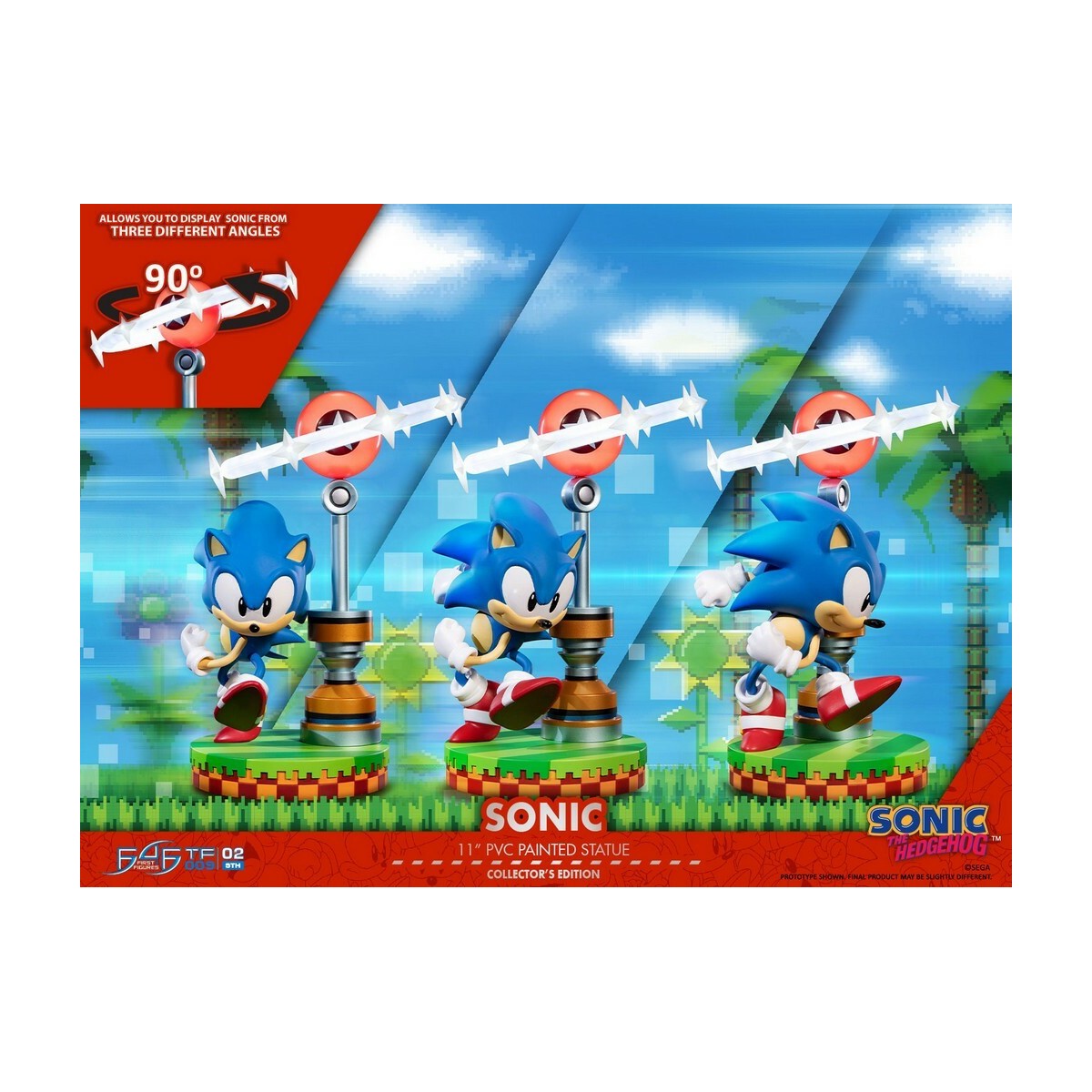 First 4 Figures - Sonic the Hedgehog Edición Coleccionista Estatua de PVC 