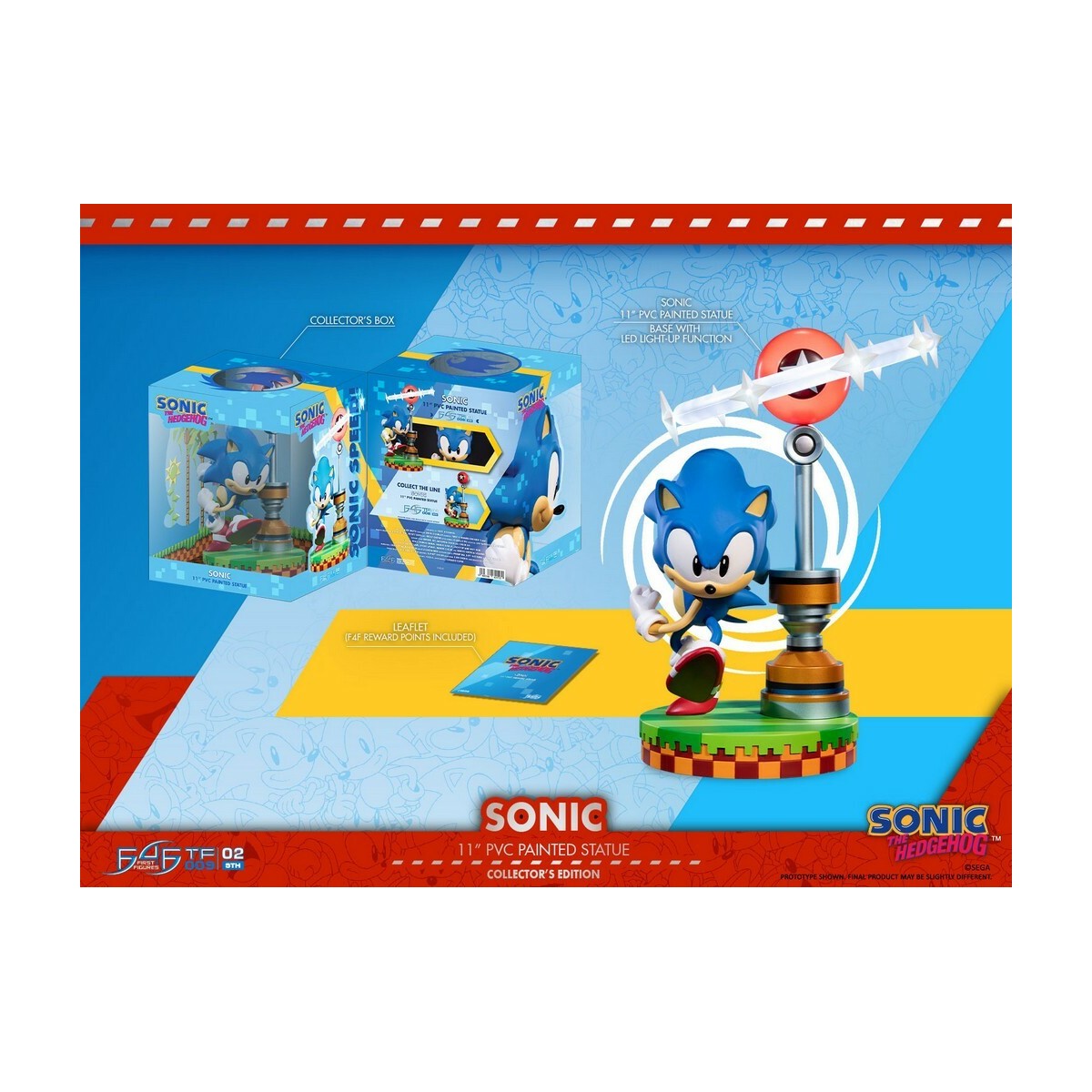 First 4 Figures - Sonic the Hedgehog Edición Coleccionista Estatua de PVC 