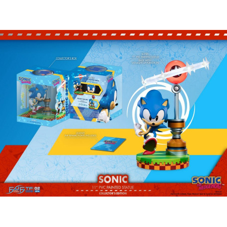 First 4 Figures - Sonic the Hedgehog Edición Coleccionista Estatua de PVC 