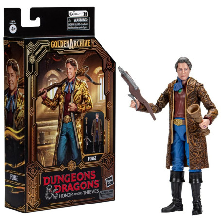Hasbro - FORGE - Dungeons & Dragons Honor Among Thieves - Archivo Dorado