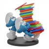 Collectoys - Los Pitufos - Los Pitufos con una pila de libros