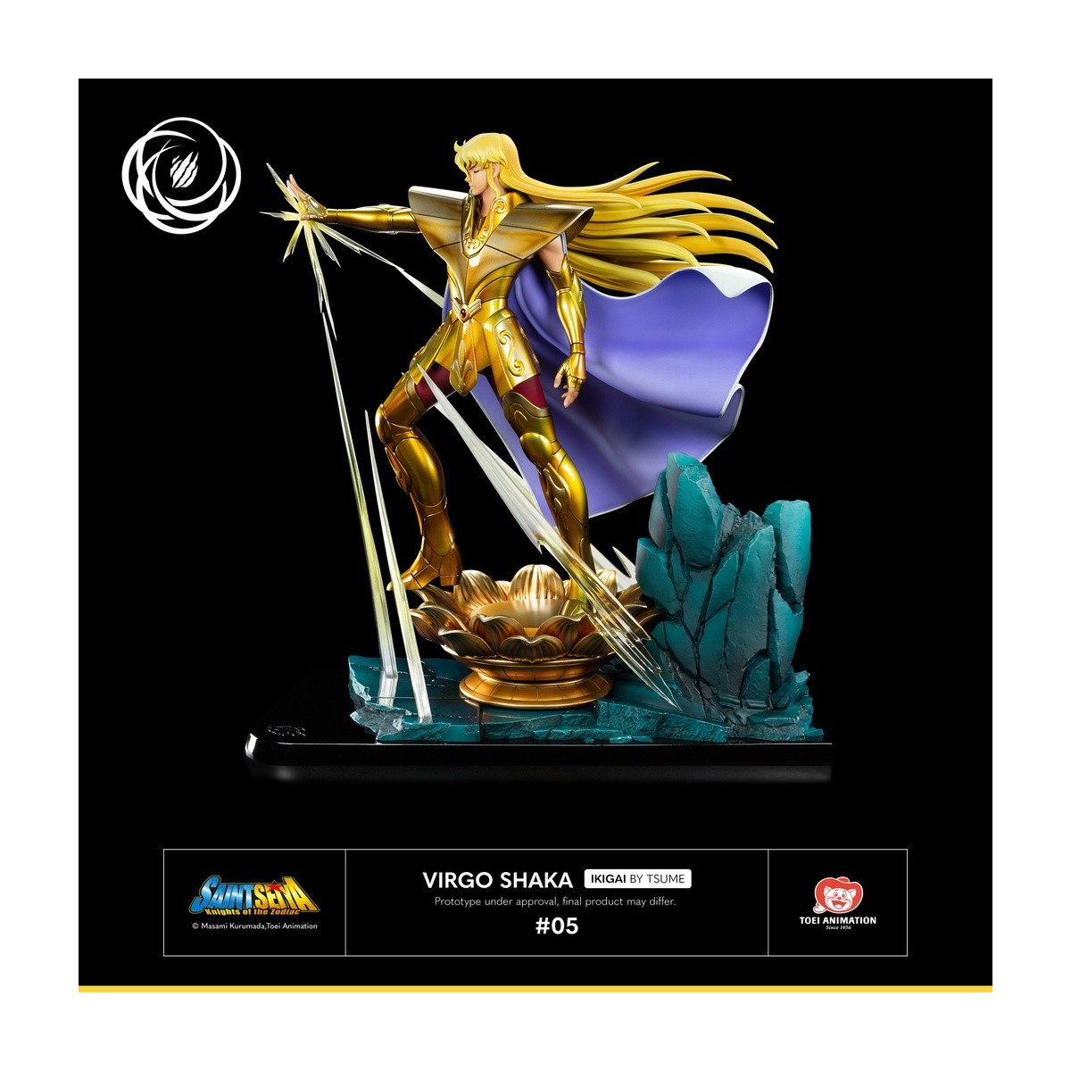 Tsume Ikigai - VIRGO SHAKA - Saint Seiya - Los Caballeros del Zodiaco Sacudida de la Virgen