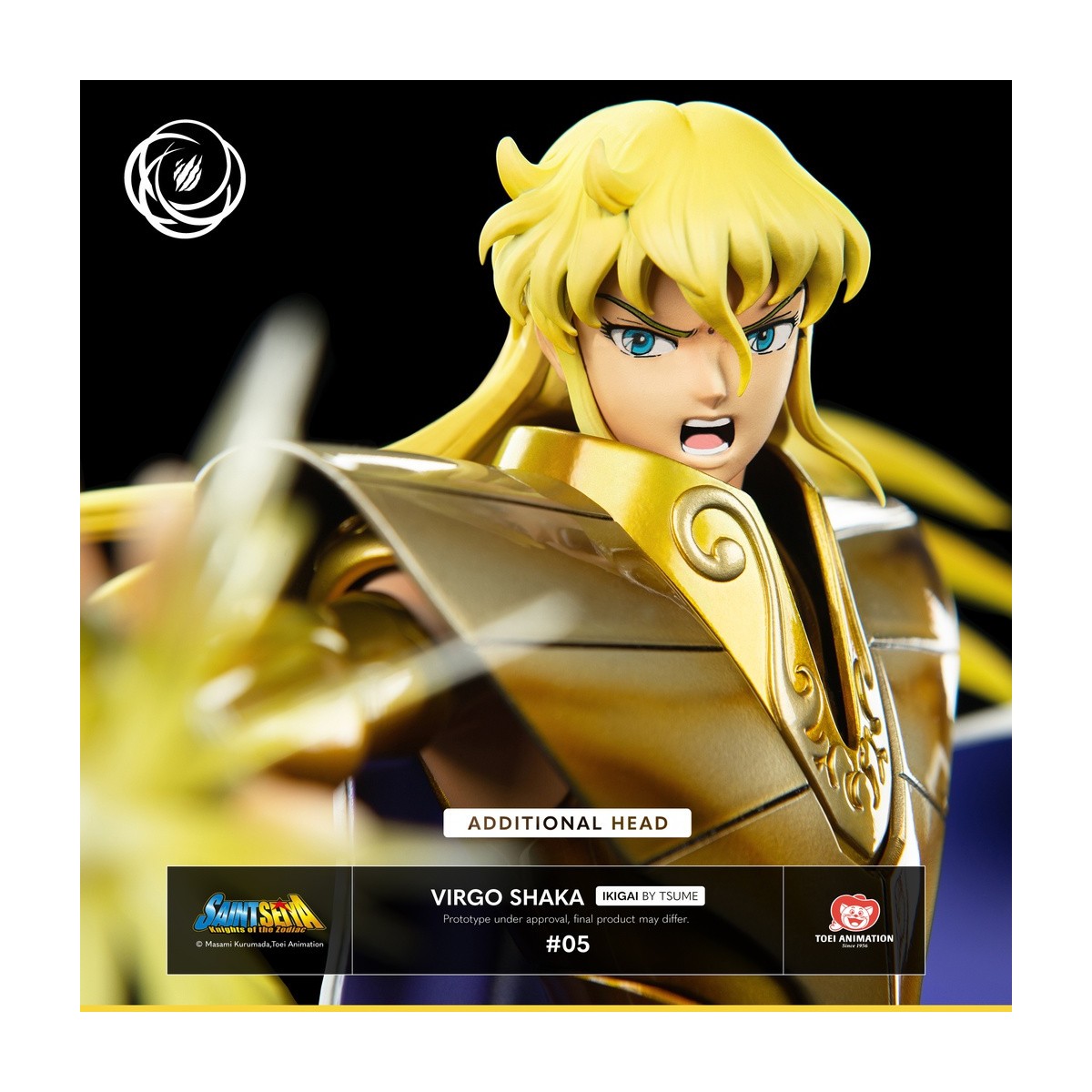 Tsume Ikigai - VIRGO SHAKA - Saint Seiya - Los Caballeros del Zodiaco Sacudida de la Virgen