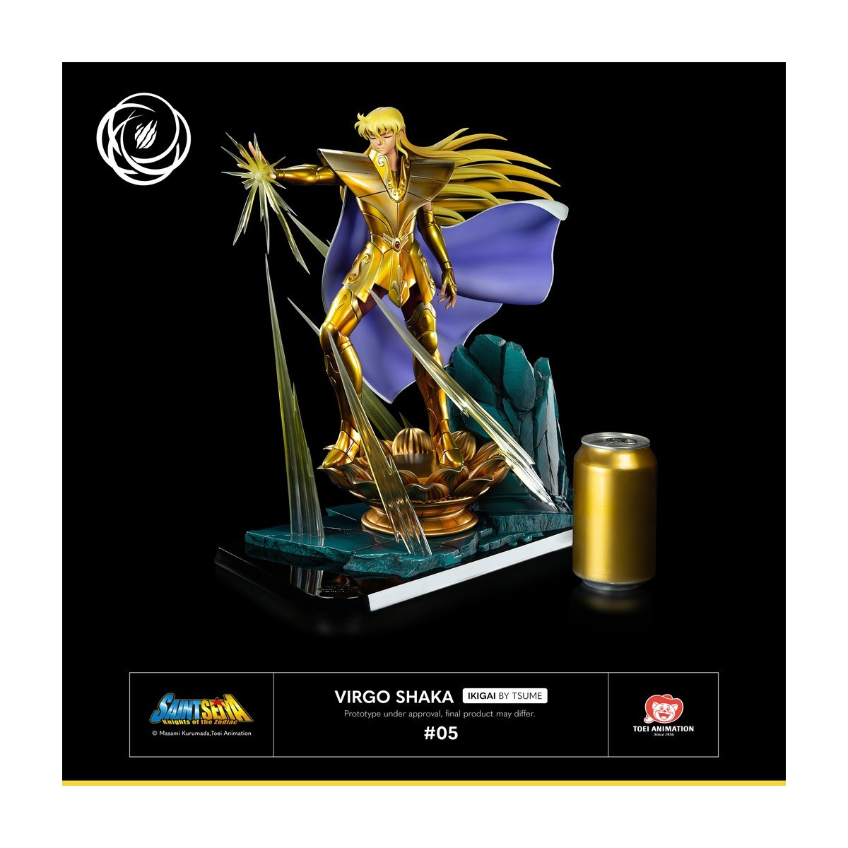 Tsume Ikigai - VIRGO SHAKA - Saint Seiya - Los Caballeros del Zodiaco Sacudida de la Virgen