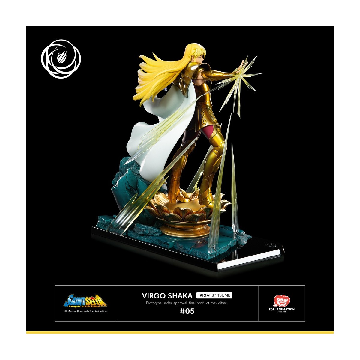 Tsume Ikigai - VIRGO SHAKA - Saint Seiya - Los Caballeros del Zodiaco Sacudida de la Virgen