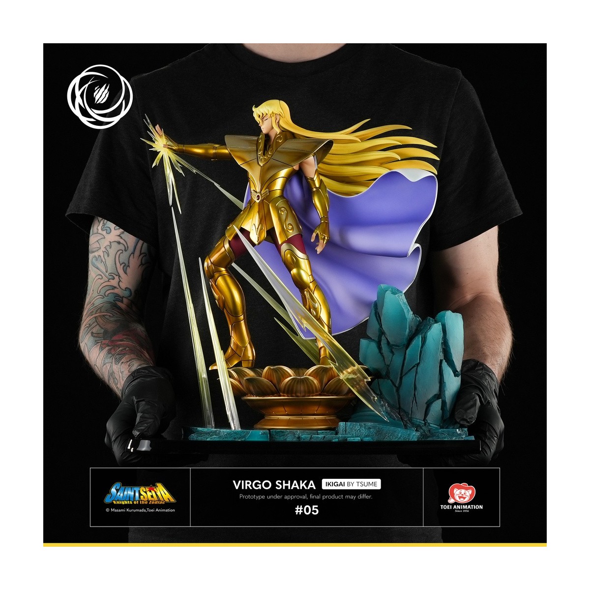 Tsume Ikigai - VIRGO SHAKA - Saint Seiya - Los Caballeros del Zodiaco Sacudida de la Virgen