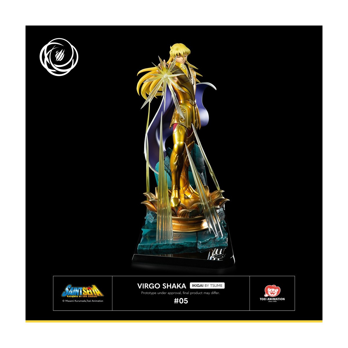 Tsume Ikigai - VIRGO SHAKA - Saint Seiya - Los Caballeros del Zodiaco Sacudida de la Virgen