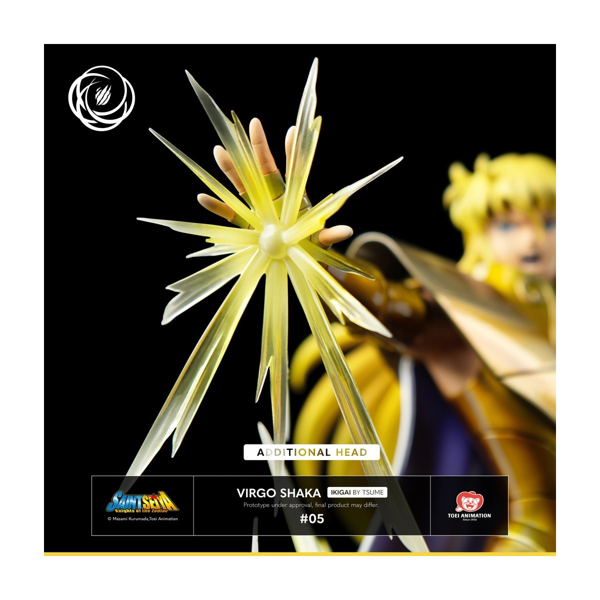 Tsume Ikigai - VIRGO SHAKA - Saint Seiya - Los Caballeros del Zodiaco Sacudida de la Virgen