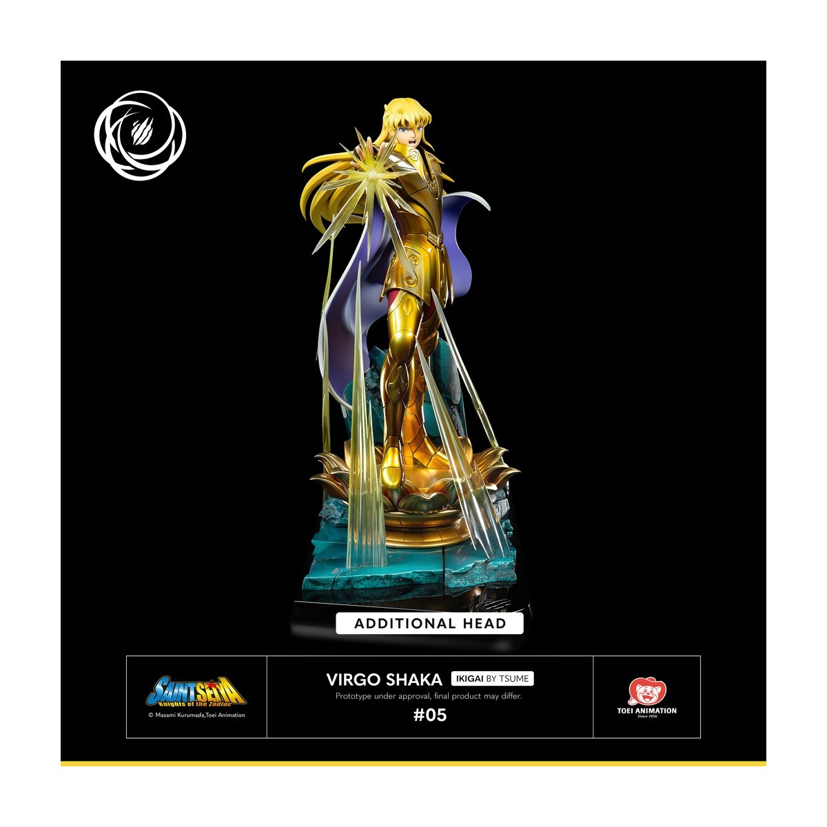 Tsume Ikigai - VIRGO SHAKA - Saint Seiya - Los Caballeros del Zodiaco Sacudida de la Virgen