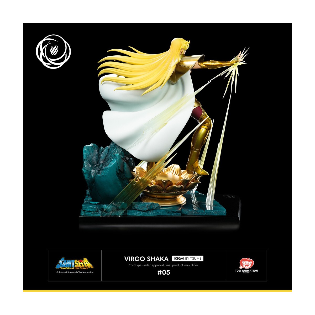 Tsume Ikigai - VIRGO SHAKA - Saint Seiya - Los Caballeros del Zodiaco Sacudida de la Virgen