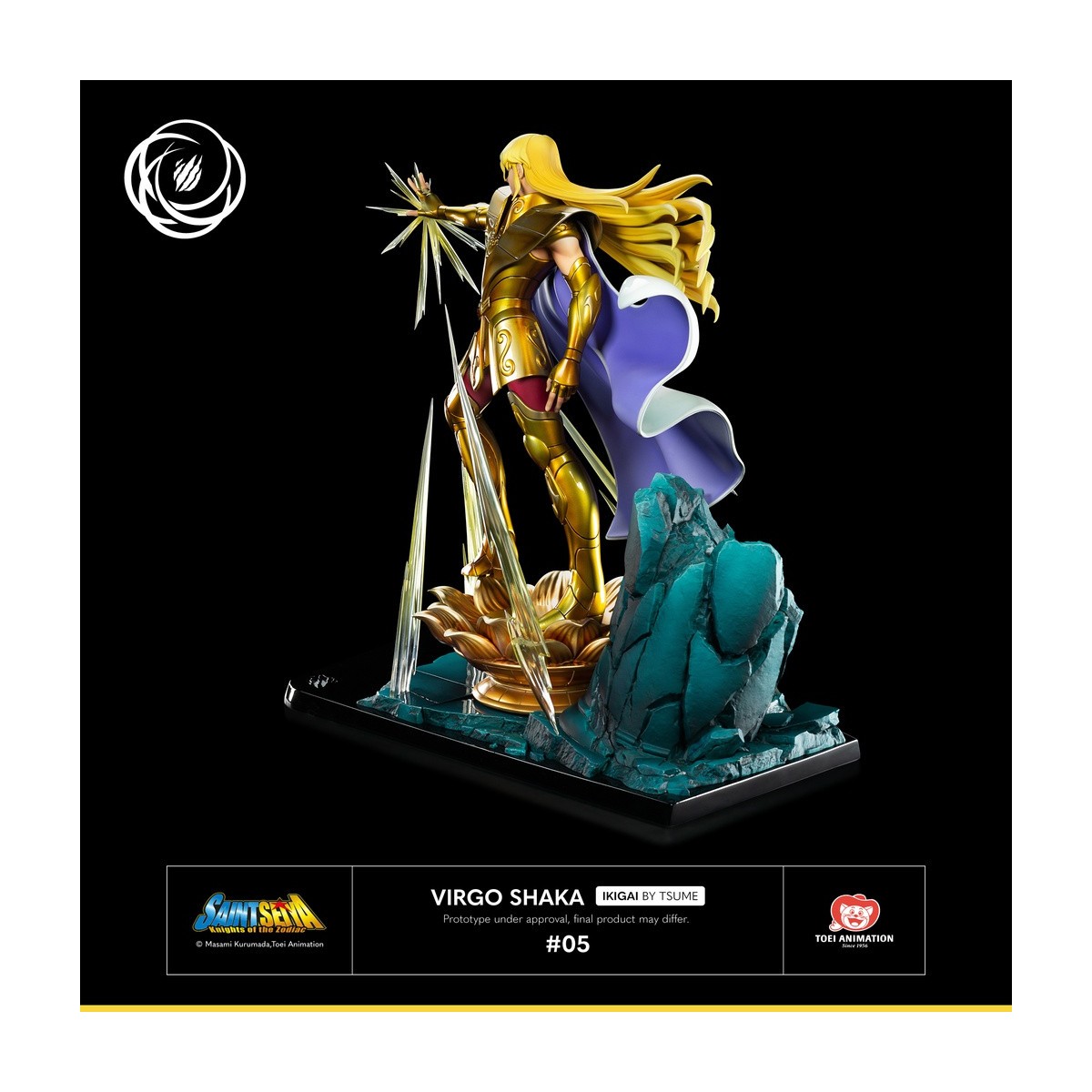 Tsume Ikigai - VIRGO SHAKA - Saint Seiya - Los Caballeros del Zodiaco Sacudida de la Virgen