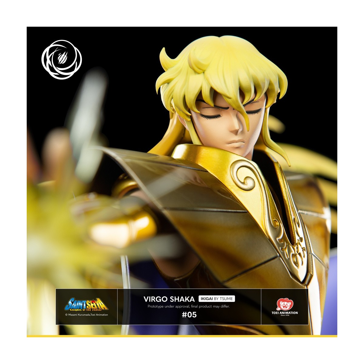 Tsume Ikigai - VIRGO SHAKA - Saint Seiya - Los Caballeros del Zodiaco Sacudida de la Virgen