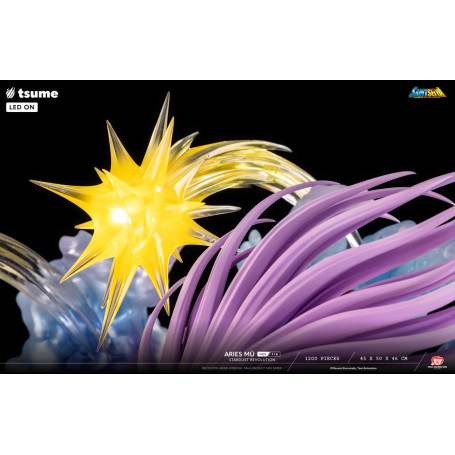 Tsume Estatua HQS Saint Seiya - Aries Mû Stardust Revolution 1/6