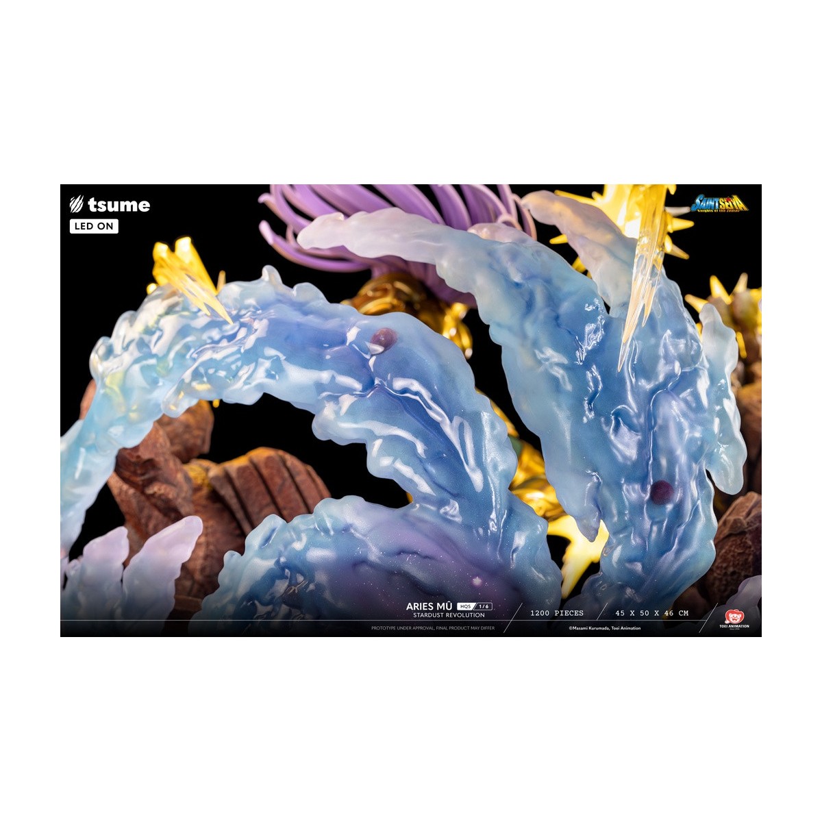 Tsume Estatua HQS Saint Seiya - Aries Mû Stardust Revolution 1/6