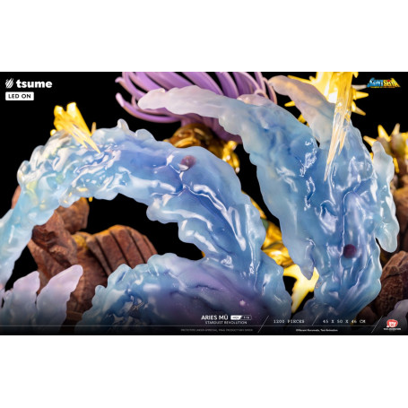 Tsume Estatua HQS Saint Seiya - Aries Mû Stardust Revolution 1/6
